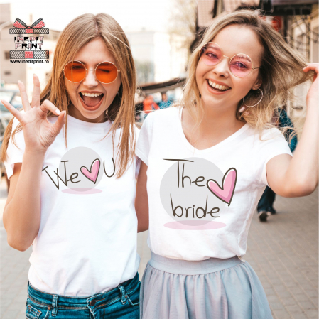 Tricouri pentru tine - Set Tricouri The bride TP9