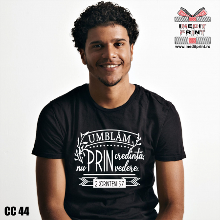 Tricou Verset 2 Corinteni 5:7 CC44 [1]