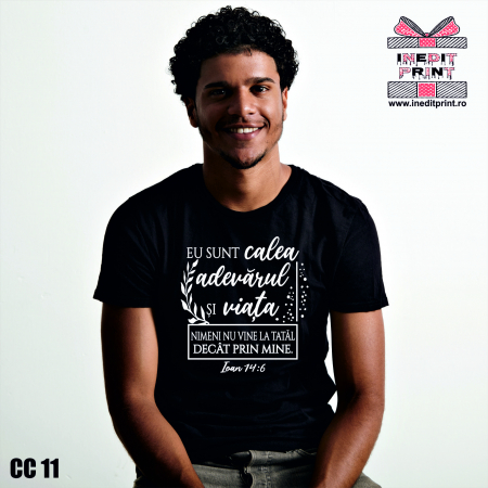 Tricou Verset Ioan 14:6 CC11 [1]