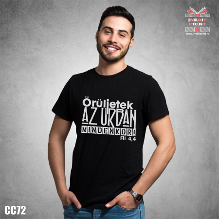 Tricouri - Tricou Verset Filipeni 4:4 CC72 HU