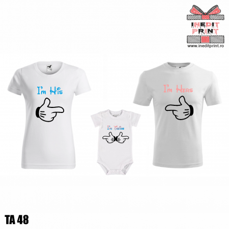 Tricouri - Tricouri „I'm Theirs” TA48