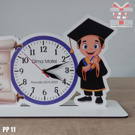 Trofeu personalizat cu ceas PP11 [2]