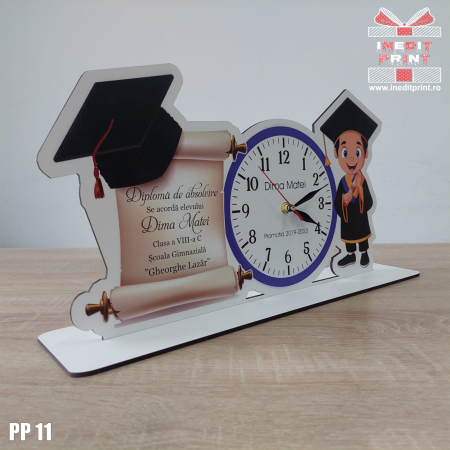 Trofeu personalizat cu ceas PP11 [3]