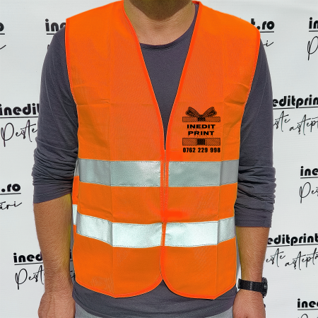 Vestă personalizată reflectorizantă STANDARD VPR1 [2]