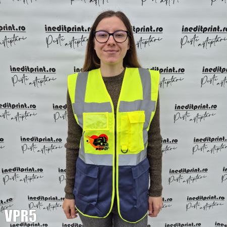 Imbracaminte Reflectorizanta - Vesta personalizata reflectorizanta EXECUTIVE VPR5