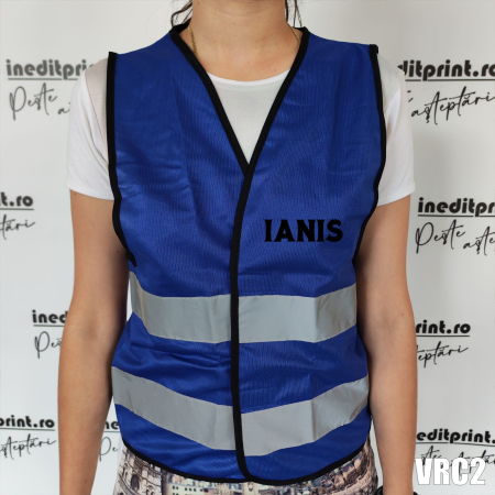 Imbracaminte Reflectorizanta - Vesta personalizata reflectorizanta pentru COPII - VRC2
