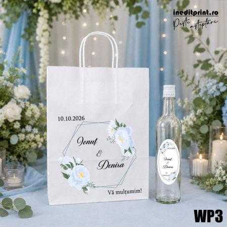 WEDDING Pack - Wedding Pack - punga si eticheta personalizata WP3