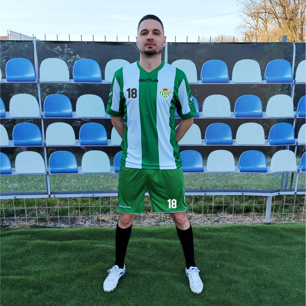 Kit Catalano MC GIVOVA - KITC26 VERDE-ALB, M