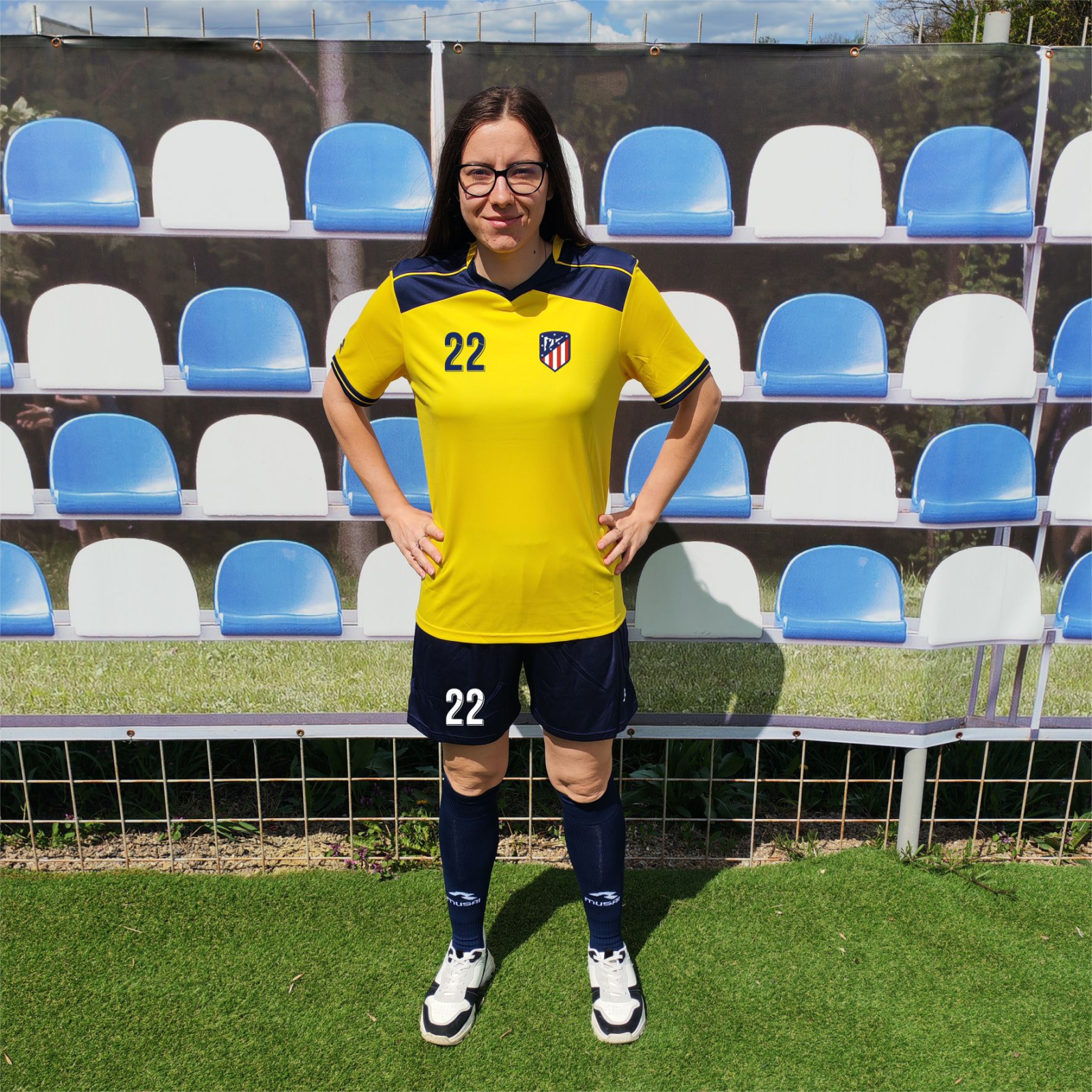 Kit echipament MUSAI 4-6 ANI, Galben cu Bleumarin
