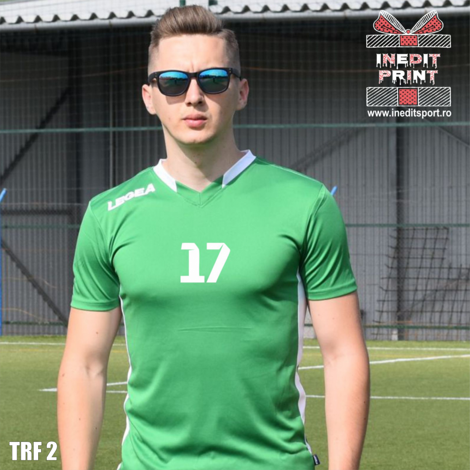 Tricou fotbal copii si adulti LEGEA TRF2 XL, Verde