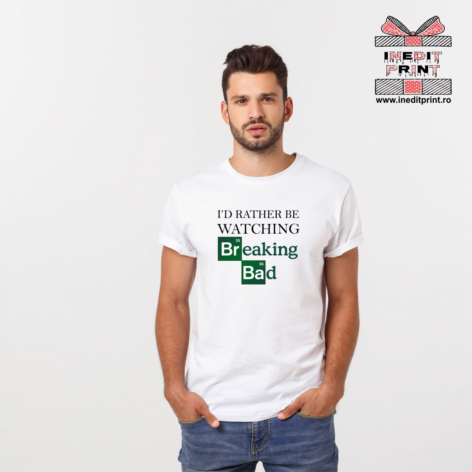 Marty Fielding exciting Restrict Tricou I'd rather be watching Breaking Bad tp116