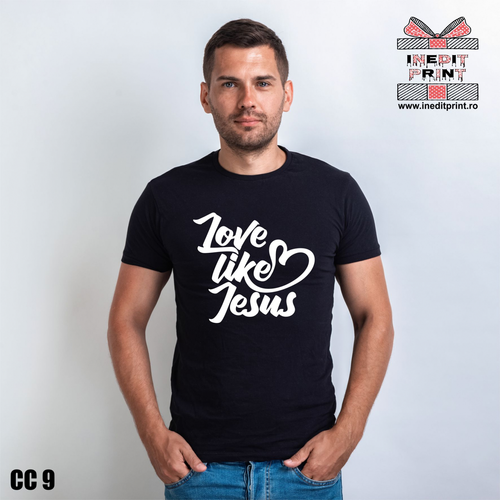 Take a risk Wither haircut Tricou Love like Jesus CC9