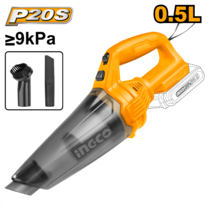 Aspirator de mana pe acumulatori, 20V, 140W [2]