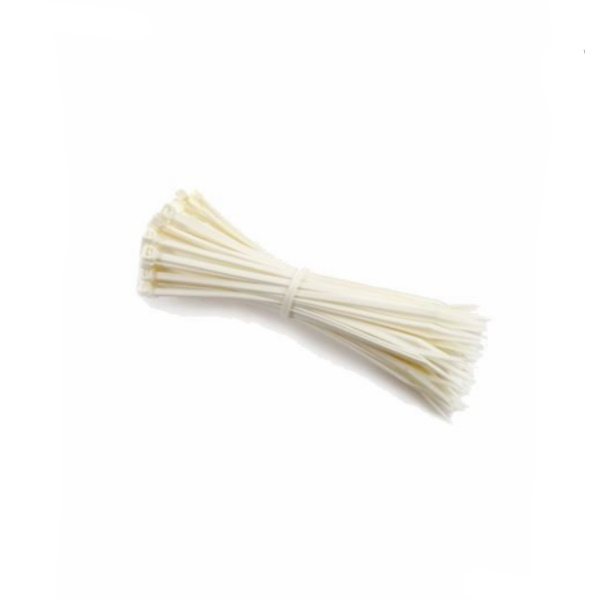 Clema, colier din plastic alb, soricel 3.6 x 200mm [3]