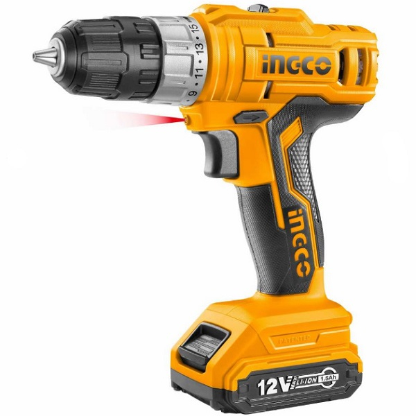 Masina de gaurit si infiletat cu 2 acumulatori, 12V + geanta [2]