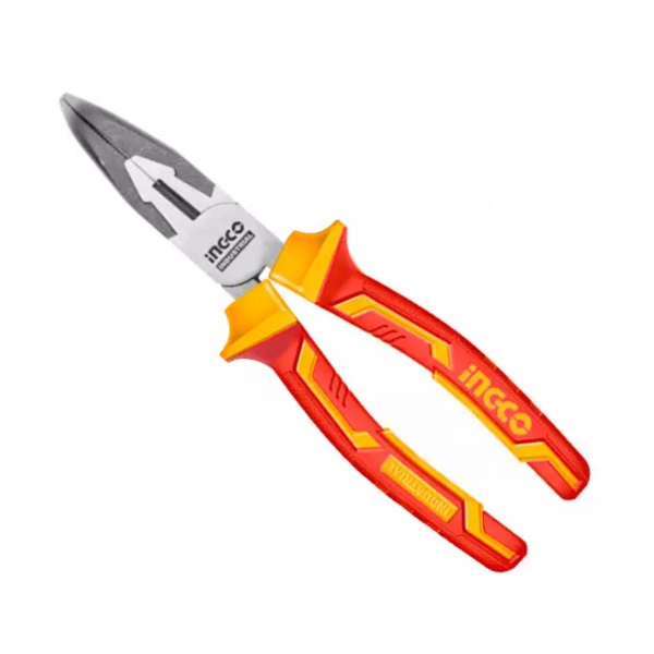 Cleste cu varf ascutit indoit 8'', 1000V - INGCO HIBNP28208 [3]