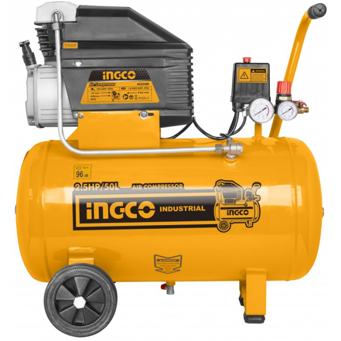 Compresor aer Ingco 50L, 1100W, 8bar - INGCO AC255081E [1]