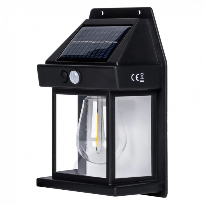 Lampa solara cu bec 2W, cu senzor [3]