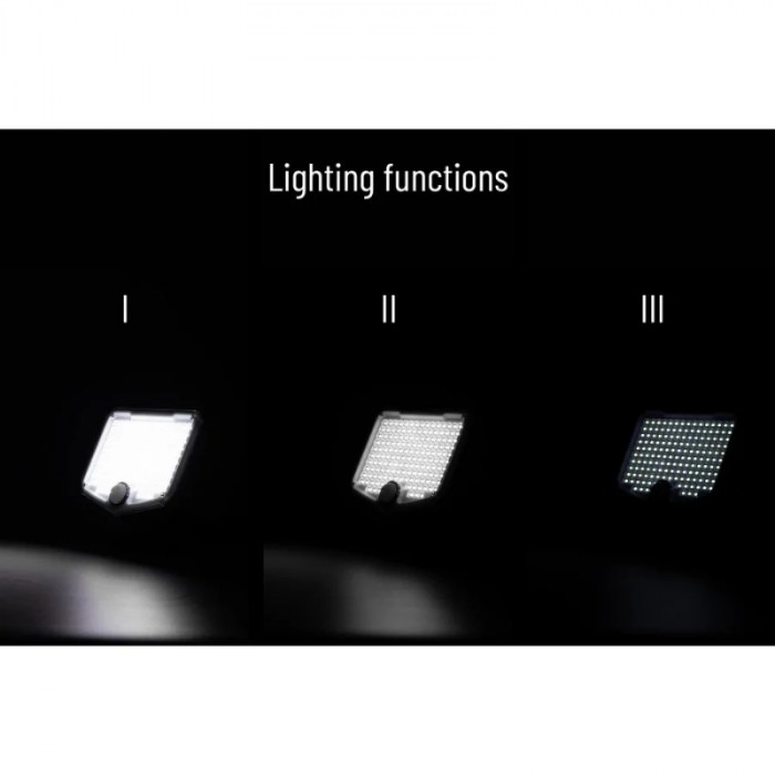 Lampa solara cu cablu, 153 x LED, cu telecomanda [13]