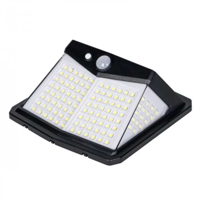 Lampa solara cu LED si senzor miscare, 128 LED-uri [2]