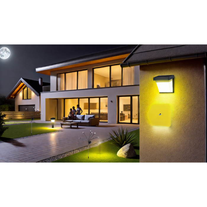 Lampa solara de gradina, efect licurici, 10 x LED, cu 10 bulbi [15]