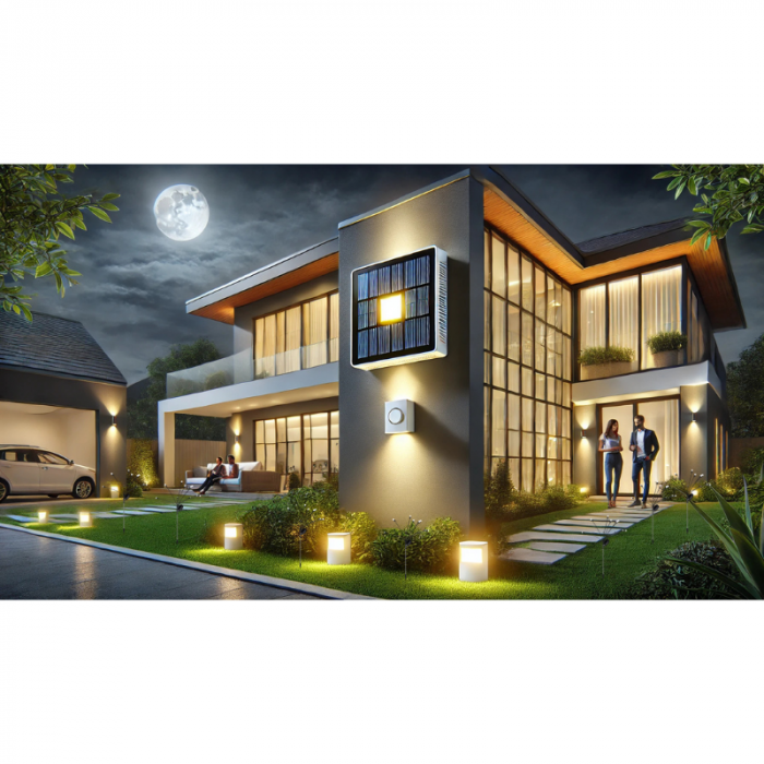 Lampa solara de gradina, efect licurici, 10 x LED, cu 10 bulbi [14]