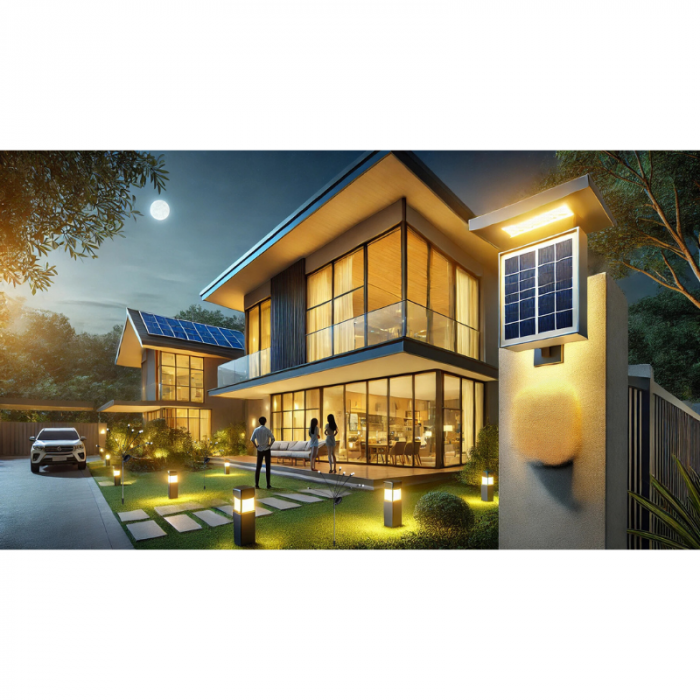 Lampa solara de gradina, efect licurici, 10 x LED, cu 10 bulbi [16]