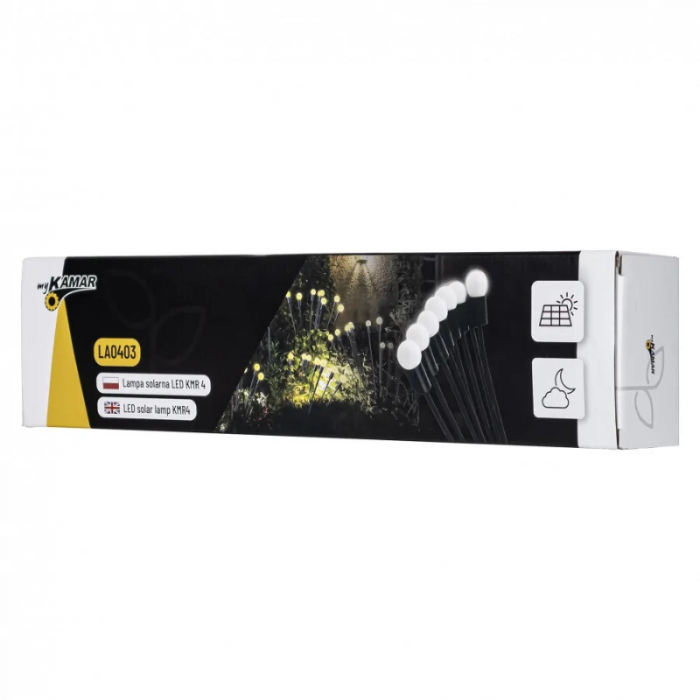 Lampa solara de gradina, efect licurici, 10 x LED, cu 10 bulbi [13]