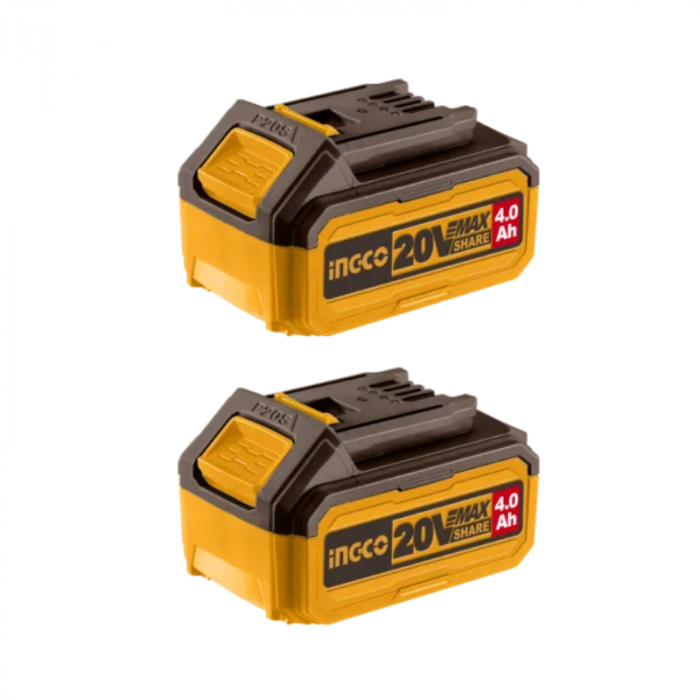 Pachet baterie 2 x 4Ah + incarcator, 20V [5]