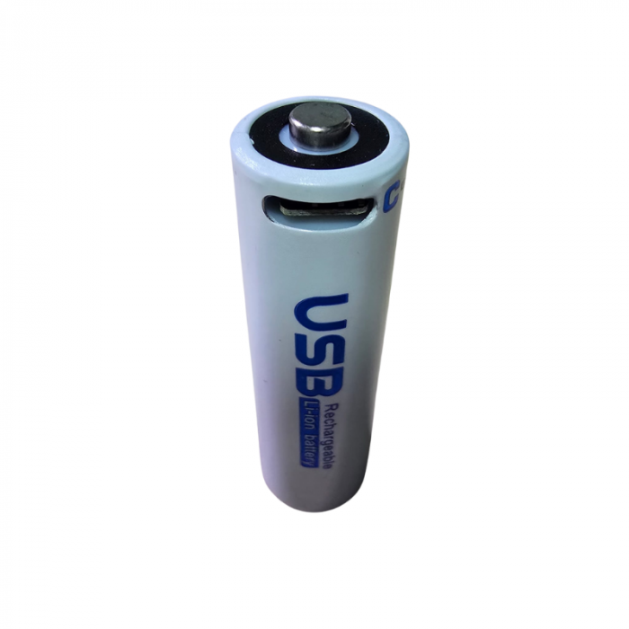Set 2 acumulatori AA 1733mAh/2500mwh, USB-C [2]
