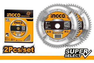 Set 2 panze cu vidia, 185 x 20mm, 30 dinti - INGCO TSB118510 [2]