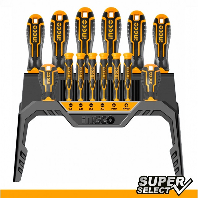 Set de 14 surubelnite de precizie cu suport inclus - INGCO HKSD1428 [2]