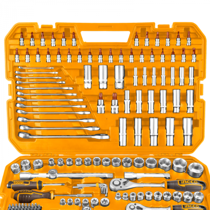 Set de 216 bucati de chei tubulare 1/4" și 1/2", 3/8" [2]