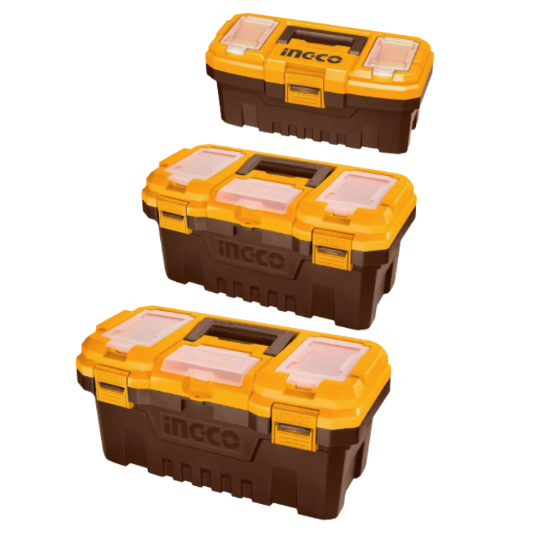 Set de 3 cutii pentru depozitare si transport scule - INGCO PBXK0302 [2]