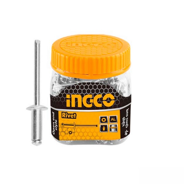 Set pop nituri 4 x 12 mm, 180 buc. - INGCO  HWRT4001211 [3]