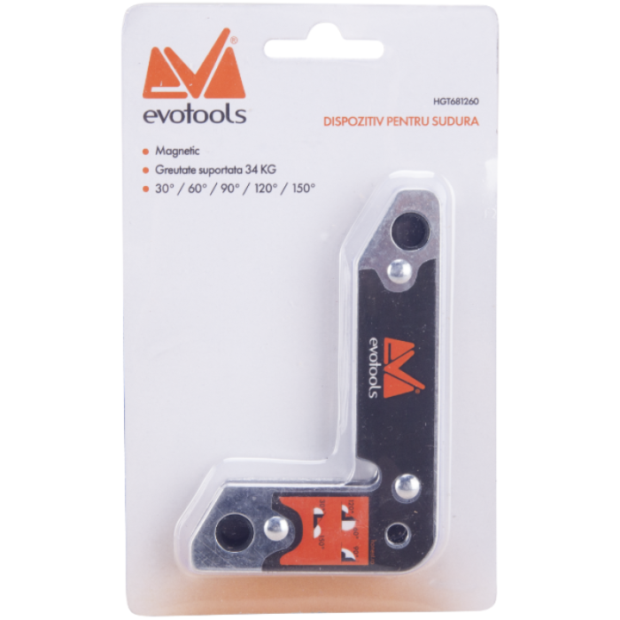 Suport Magnetic Fixare Sudura, Capacitate 34 KG, Unghiuri Multiple 30-150 Grade, Otel Profesional [2]