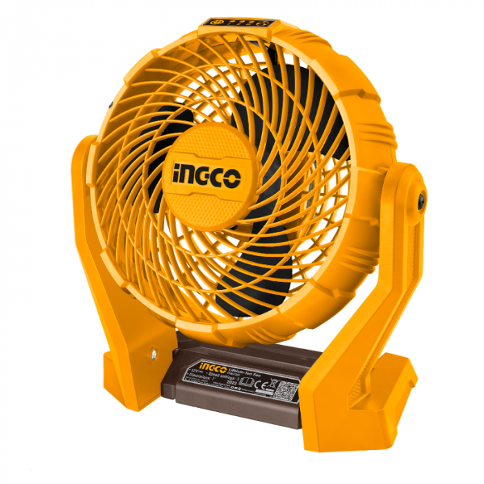 Ventilator portabil pe acumulatori 20V, 7" [3]