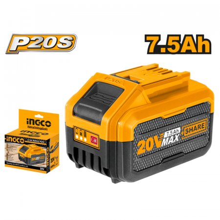 Acumulator, baterie 20V, 7.5Ah Li-Ion [1]