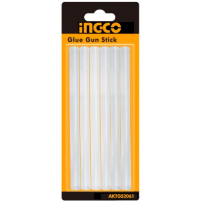 Accesorii pistoale de lipit - Set 6pcs bara transparent silicon pentru pistol lipit