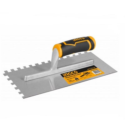 Unelte de vopsit, tencuit, gletuit - Gletiera cu dinti 280 x 130mm, dinti 10mm