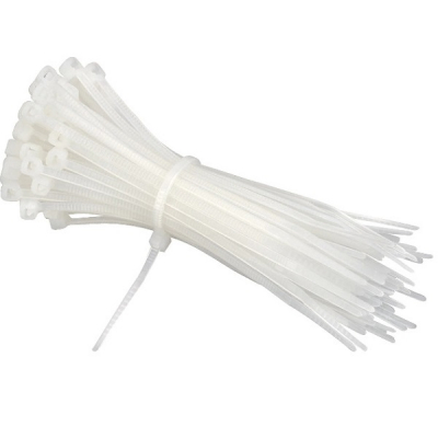 Clema, colier din plastic alb, soricel 3.6 x 200mm [1]