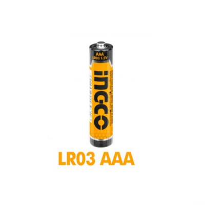 Baterii alcaline 1.5V, AAA, LR03 - INGCO HAB3A01 [1]