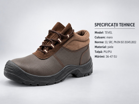 Bocanci de protectie, TEVEL S3, marimea 47 [4]