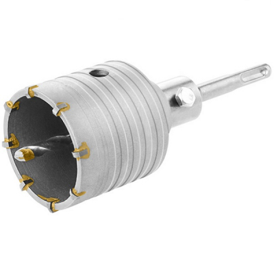Carote si freze - Carota pentru gaurit beton, SDS PLUS, 65mm - INGCO HCB0651
