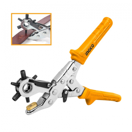 Cleste preducea de perforat curele, 6 pozitii - INGCO HLHP028 [1]