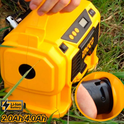 Compresor auto 4 in 1, 11 Bar, LED, lanterna si aspirator - INGCO CACLI2002 [4]