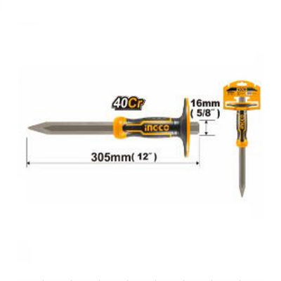 Dalta ascutita, spit, maner ergonomic protectie, 305mm, PROFI - INGCO HHC850416 [2]