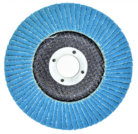 Disc abraziv lamelar cu zirconiu, 125mm - INGCO FDZ1251 [3]