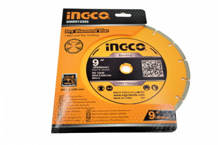 Disc diamantat intrerupt 230mm x 7,5mm - INGCO DMD012302 [3]