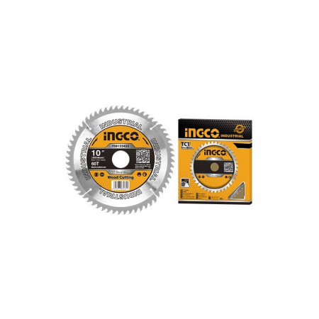 Disc, panza cu vidia, 254mm x 30mm, 60 dinti - INGCO TSB125423 [1]